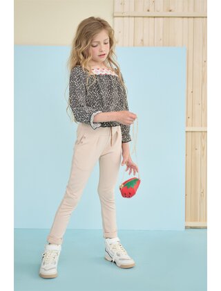 NONO Meisjes Broek Snooze