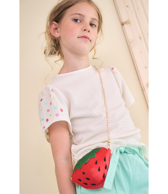 NONO Meisjes Tas Strawberry