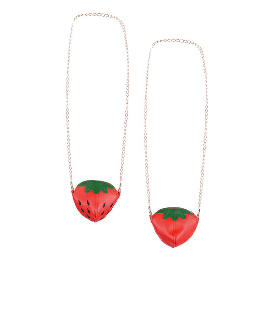 NONO Meisjes Tas Strawberry