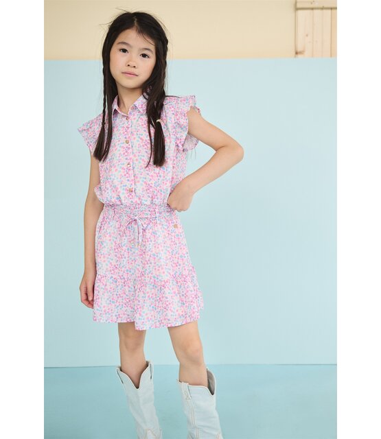 NONO Meisjes Jurk Minou