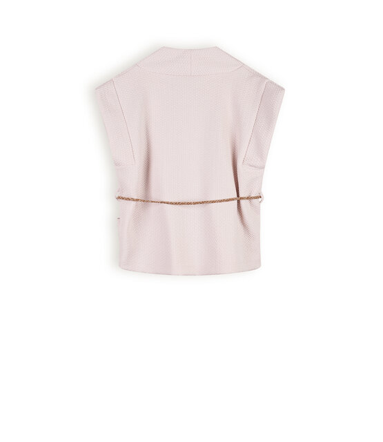 NONO Meisjes Vest sluiting knoop