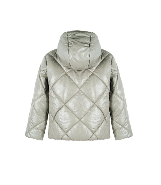 NONO Meisjes Winterjas Button