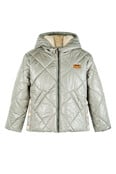 NONO Meisjes Winterjas Button