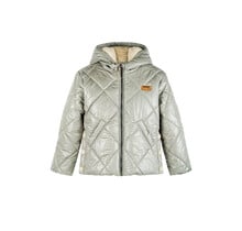 NONO Meisjes Winterjas Button