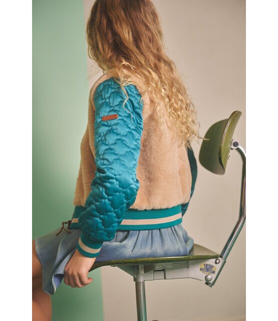 NONO Meisjes Vest/ Jas Doris