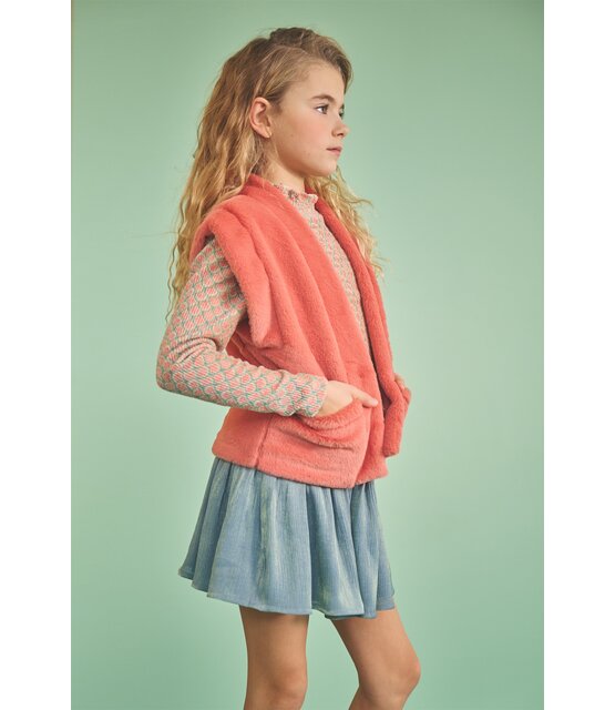 NONO Meisjes Gilet Kila