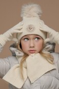 Le Chic Meisjes Sjaal & Muts ROSA & REYA