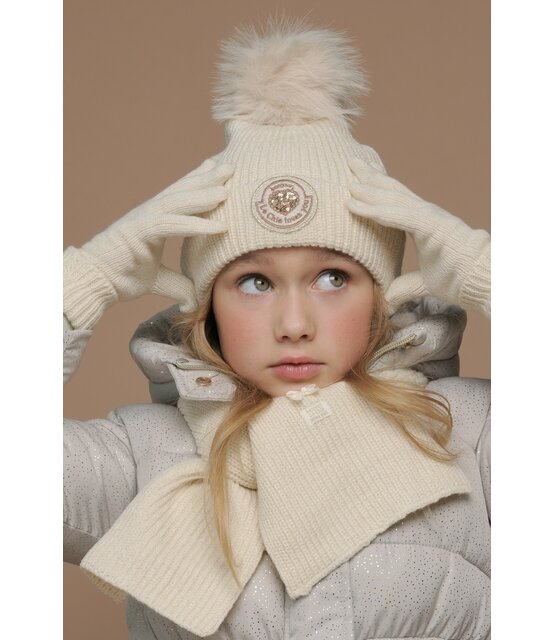 Le Chic Meisjes Sjaal & Muts ROSA & REYA
