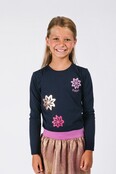 B Nosy Meisjes Tiara Longsleeve