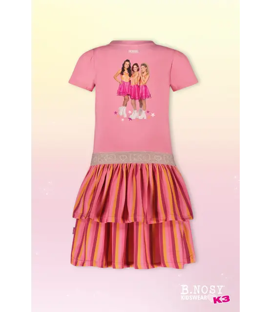 B.Nosy Meisjes x K3 Jurk Dora