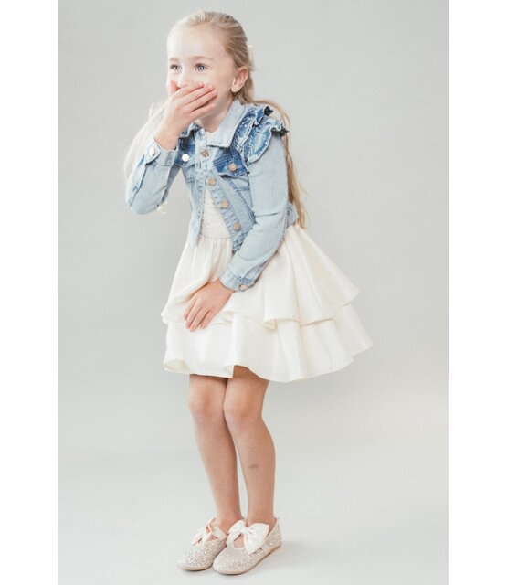 Le Chic Meisjes Jurk SHINY