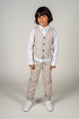 Le Chic Garcon Jongens Gilet ART