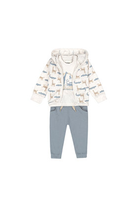 Dirkje Jongens Vest, T-Shirt & Broek