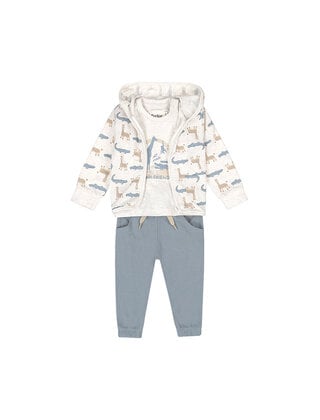Dirkje Jongens Vest, T-Shirt & Broek