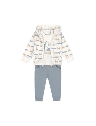 Dirkje Jongens Vest, T-Shirt & Broek