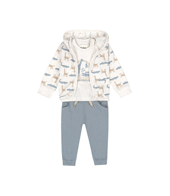 Dirkje Jongens Vest, T-Shirt & Broek