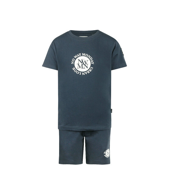 No Way Monday Jongens T-Shirt & Short