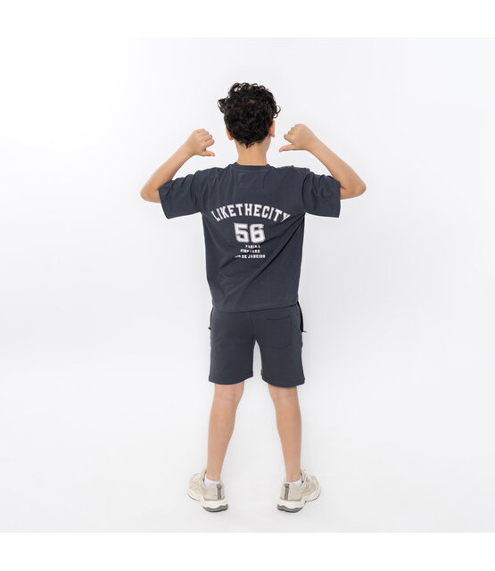No Way Monday Jongens T-Shirt & Short