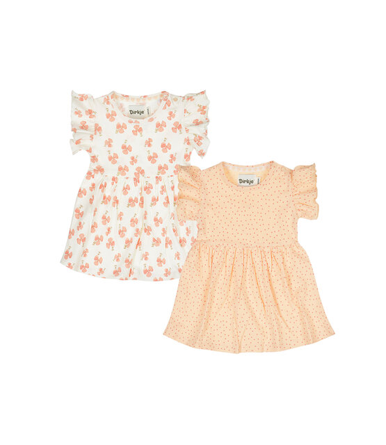Dirkje Meisjes Jurk 2-pack