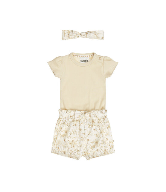 Dirkje Meisjes T-Shirt, Short & Hoofdband