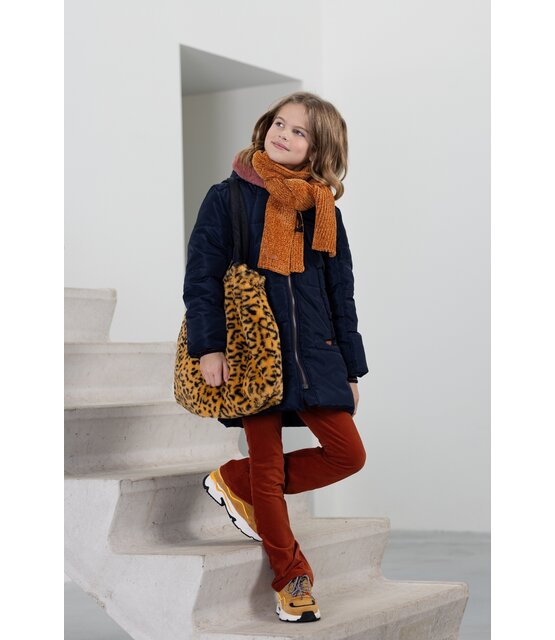 NONO Meisjes Baggy Winterjas