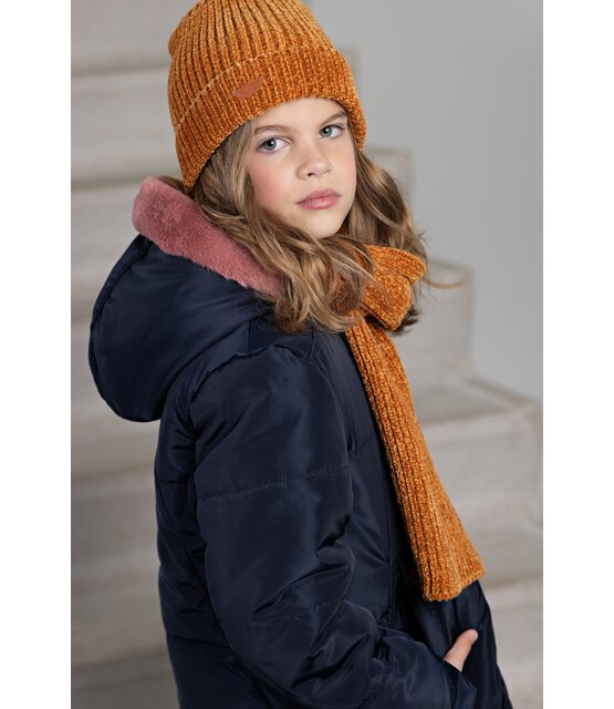 NONO Meisjes Baggy Winterjas