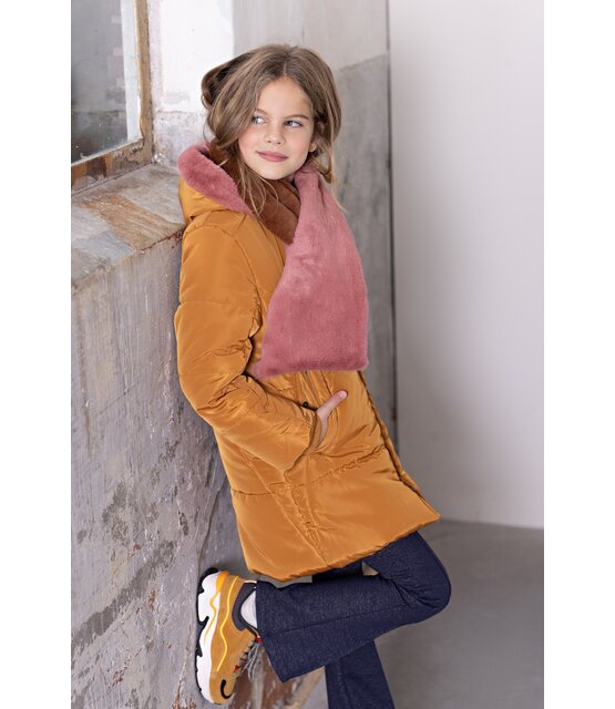 NONO Meisjes Baggy Winterjas