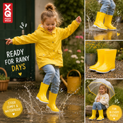 XQ Kids Rain Boots Plain