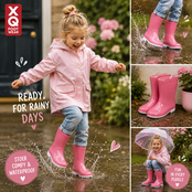 XQ KIDS RAIN BOOTS PLAIN