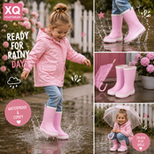 XQ KIDS RUBBER RAIN BOOTS