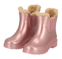 XQ KIDS RUBBER RAIN BOOTS FUR