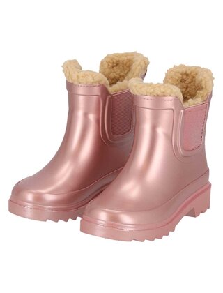 XQ KIDS RUBBER RAIN BOOTS FUR