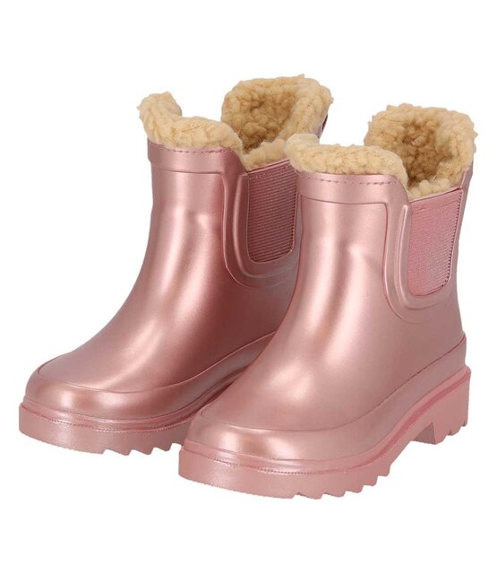 XQ KIDS RUBBER RAIN BOOTS FUR