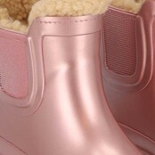 XQ KIDS RUBBER RAIN BOOTS FUR