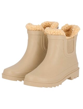 XQ KIDS RUBBER RAIN BOOTS FUR