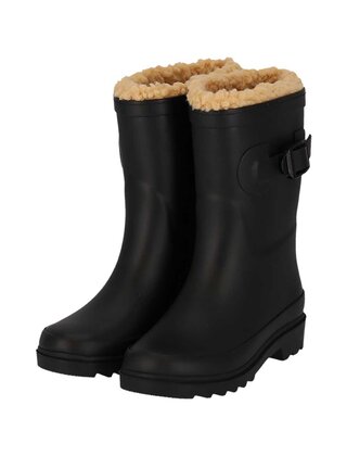 XQ KIDS RUBBER RAIN BOOTS FUR