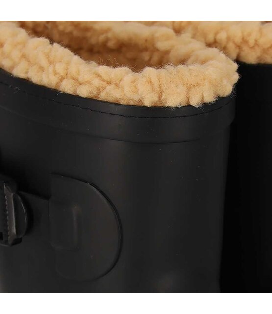 XQ KIDS RUBBER RAIN BOOTS FUR