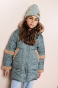NONO Meisjes Winterjas Betty