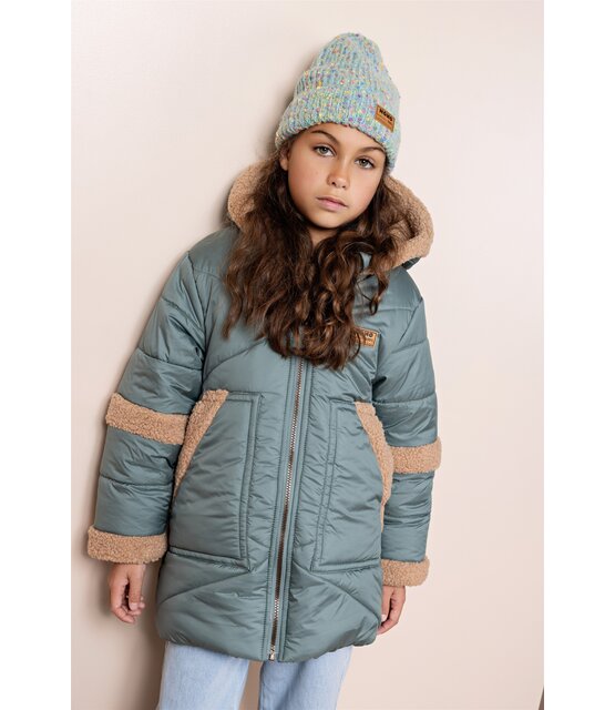 NONO Meisjes Winterjas Betty