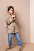 NONO Meisjes Winterjas Betty