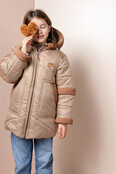 NONO Meisjes Winterjas Betty