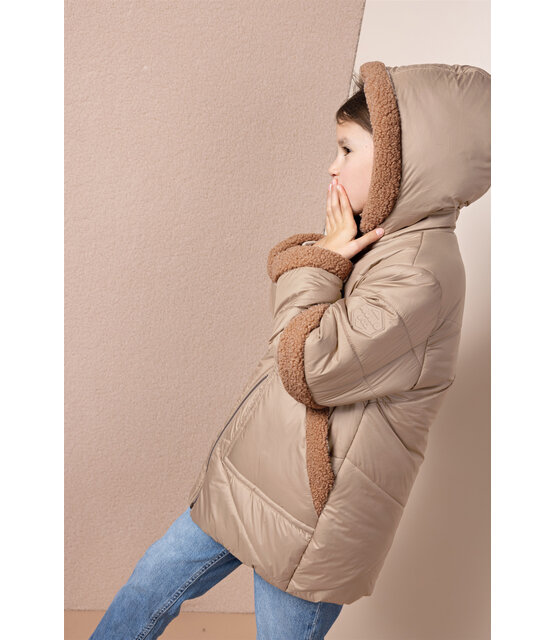 NONO Meisjes Winterjas Betty