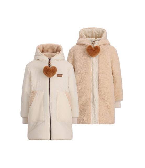 NONO Meisjes Winterjas Betty