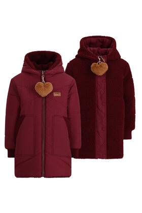 NONO Meisjes Winterjas Betty