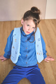 NONO Meisjes Blouse Tikky