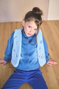 NONO Meisjes Gilet Kadi