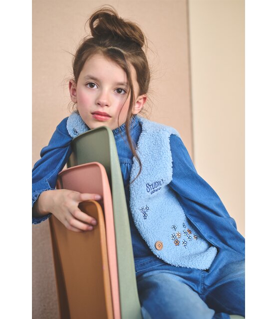 NONO Meisjes Gilet Kadi