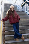 NoBell' Meisjes Winterjas Badeau