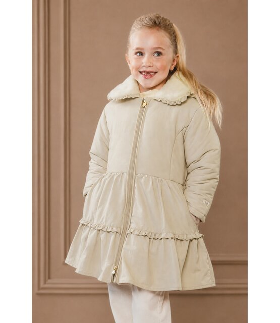 Le Chic Meisjes Winterjas BLANCHE