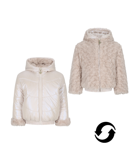 Le Chic Meisjes Winterjas BORDO